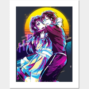 Noragami - Hiyori and Yato Posters and Art